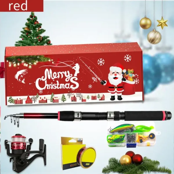 Travel Fishing Rod Portable Fishing Tools Pole And Reel Combo Telescopic Fishing Rod Kit With Storage Bag Lightweight Fishing - Image 5