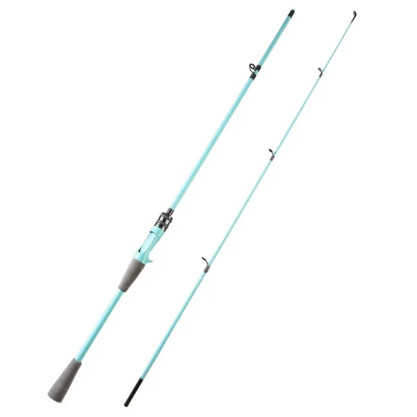 1.8m Lure Rod 2 Sec Fast Action M Power Spinning FRP Fishing Rod With Smooth Ceramic Guide Ring Lure Weight 3.5-21g Pole - Image 2