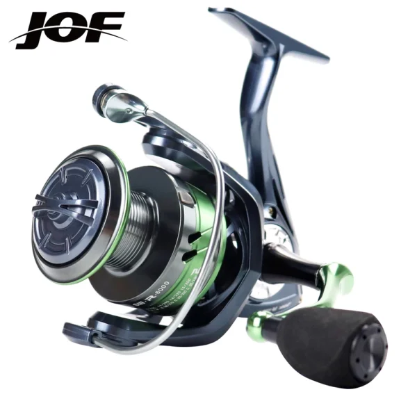 JOF Spinning Reels Saltwater Freshwater Fishing Reel Max Drag 10KG Ultralight Metal Frame Smooth Tough High Speed Fishing Reels - Image 3