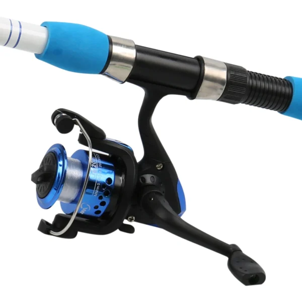 Sougayilang Fishing Rod Full Kits with AK200 Spinning Reel and 100m Fishing Line and Lure Set Travel Fishing Gear Accessorie Bag - Image 2